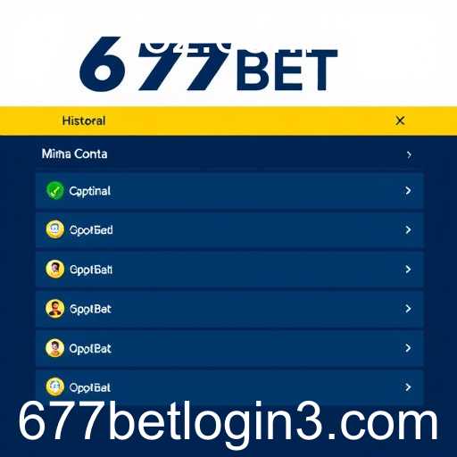Explorando a Categoria 'Minha Conta' no 677 Bet Login